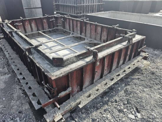 Zbiorniki betonowe Lidzbark Warmiński w procesie produkcji